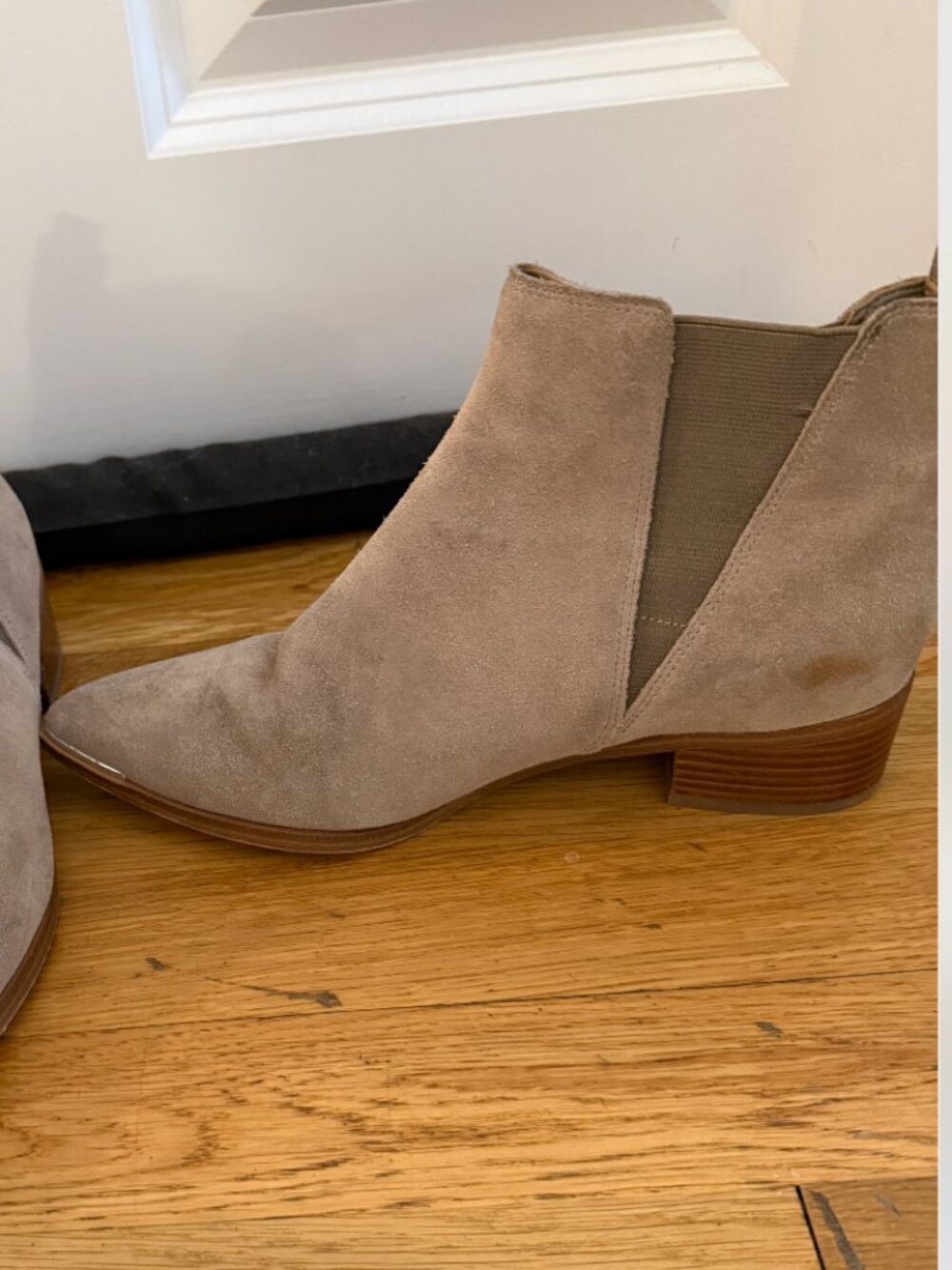 Marc Fisher Suede Chelsea Ankle Boots | Size 7.5